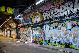 london graffiti tunnel hidden art at