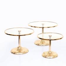 Gold Kendra Cake Stands Sweet