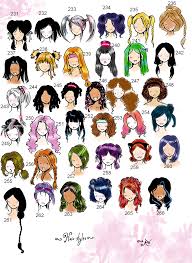 This increases the size of the eyes. Anime Hairstyle Names Male Customise N