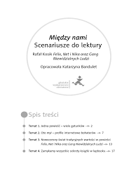 Felix Net I Nika Oraz Gang Niewidzalnych Ludzi Scenariusze Lekcji PDF | PDF