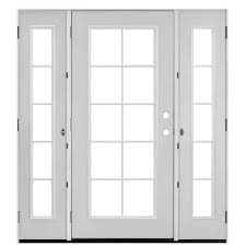 10 Lite Clear Glass Patio Door