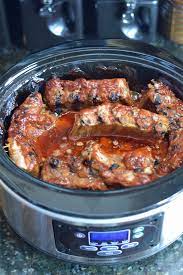 crock pot barbecue ribs mommy s