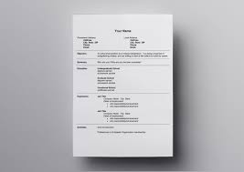 10 Free Open Office Libre Office Resume Templates