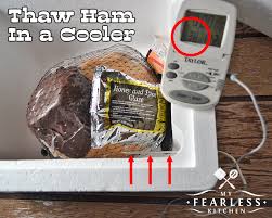 How To Thaw A Ham My Fearless Kitchen