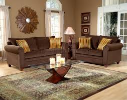chocolate fabric elegant living room