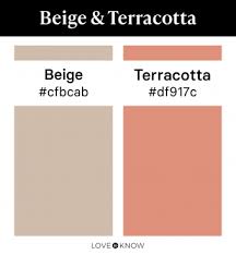 Beige Tan Color Schemes That Are
