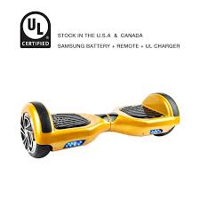 Classic Smart Balance Scooter 6 5 Inch Hoverboard Gold 6 5