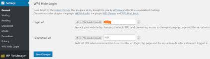 how to change the wordpress login url
