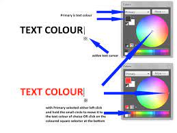 Changing Text Color Paint Net