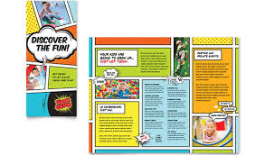 Youth Brochure Template Kids Club Brochure Template Design Free