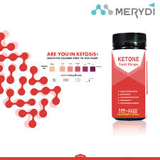 Ketone Test Strips 125strips For Accurately Monitoring Your Ketone When You Are On A Low Carb Ketogenic