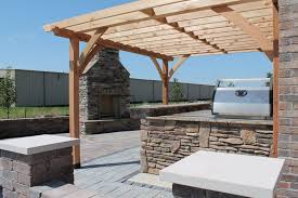 Fireplaces Stone Patios Grill Islands