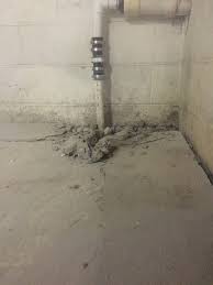 Basement Concrete Floor Heaving