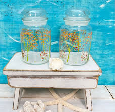 Vintage Anchor Hocking Glass Canisters