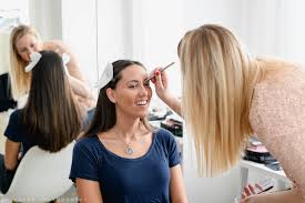 prep for professional hair and makeup