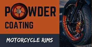 Powder Coating Motorcycle Rims How
