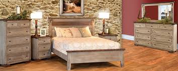 Floating shelves and headboard in special walnut and. Reclaimed Barnwood Bedroom Furniture Amish Furniture Cabinfield Fine Furniture