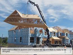 panelized prefab houses framed in two days