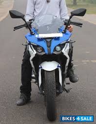 racing blue bajaj pulsar rs 200 abs 2