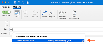 how to create a newsletter in outlook