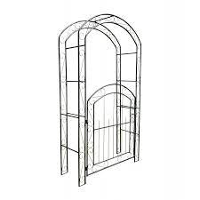 Metal Windsor Garden Arch With Gate And