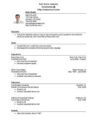Us Style Resume Examples Pinterest