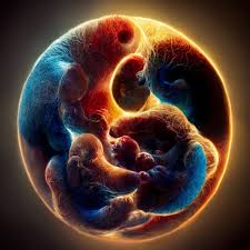 human embryo, the womb is the universe, fractals | Midjourney | OpenArt