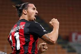 I milan per sempre !!! Inter 1 2 Milan Ibrahimovic Scores Brace In Derby As Serie A Leaders Maintain Perfect Start Daily Mail Online