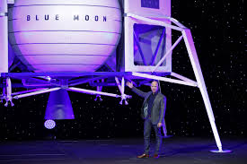 Despite all the caveats, blue origin's feat marks a significant step toward flying reusable rocket ships on suborbital space trips on a commercial basis, for tourism as well as for research. Amazon S Bezos Says He Ll Send A Spaceship To The Moon