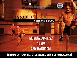 insanity workout withtthe cook