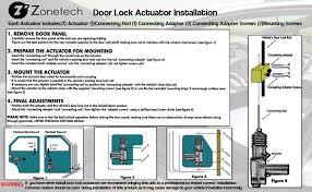 After seeing the video above, i'm going to check that location for any damaged wires as well, but i haven't had anything installed in my truck (like an alarm) that. Amazon Com Zone Tech 4 Pack Universal High Power Door Lock Actuator Premium Quality Heavy Duty Durable High Power Door Lock Actuator Automotive