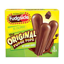popsicle fudgsicle no sugar added fudge
