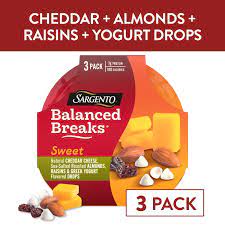 sweet balanced breaks cheddar cheese