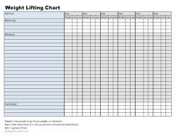 11 Best Photos Of Printable Weight Lifting Workouts Charts