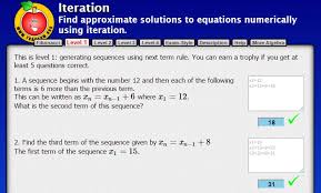 Gcse New Content Iterative Methods