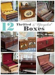 12 thrifted upcycled box makeovers