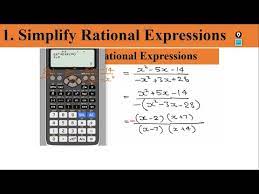1 Simplify Rational Expressions Using