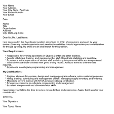 Awesome Collection of Hospitality Internship Cover Letter Sample     