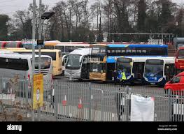 rail replacement buses wait for