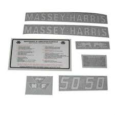 Decals For Massey Harris Tractor For