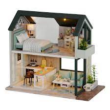 1 24 scale diy doll house wooden