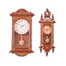 Miniature Vintage Pendulum Wall Clock