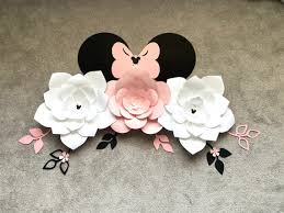Minnie Mouse Paper Flower Minnie