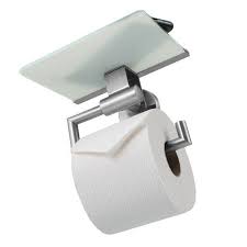 Inside delivery, white glove service, etc., please contact our customer. Bremermann Piazza Bathroom Range Toilet Roll Holder High Quality Stainless Steel With Glassshelf White