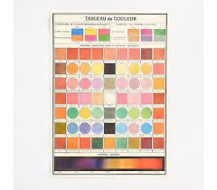 Cavallini Papers Co Cavallini Color Chart Wrap Poster