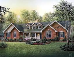 Car Garage Country Style House Plans