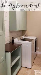 budget laundry room cabinet plans her