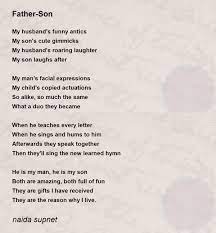 father son poem by naida nepascua supnet