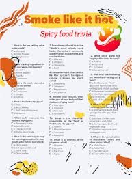 Jan 28, 2021 · a comprehensive database of more than 12 spring quizzes online, test your knowledge with spring quiz questions. 7 Best Printable Food Trivia Questions Printablee Com