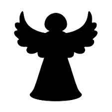 Christmas Tree Angel Silhouette | Christmas stencils, Angel silhouette,  Christmas projects diy